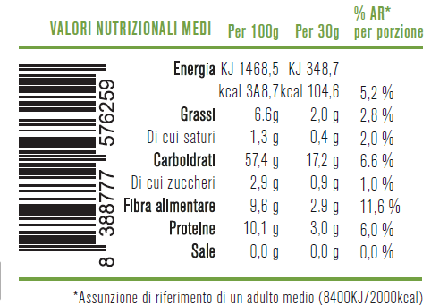 Porridge Energia 1kg Scad Luglio 2024