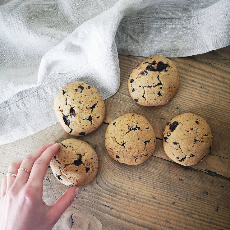 Vegan Orange & Cranberry Cookies