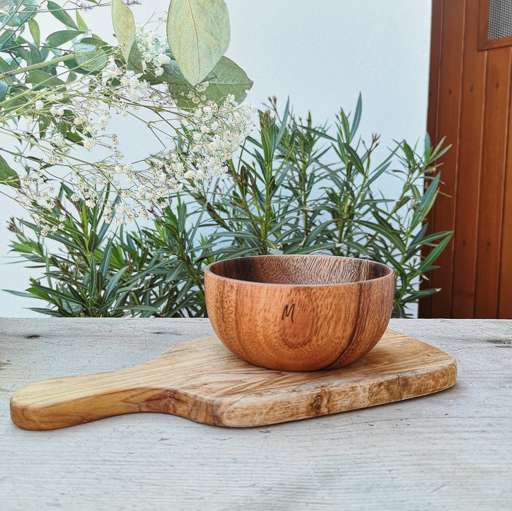 Hand-worked Acacia Bowl