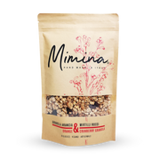 granola arancia e mirtilli rossi