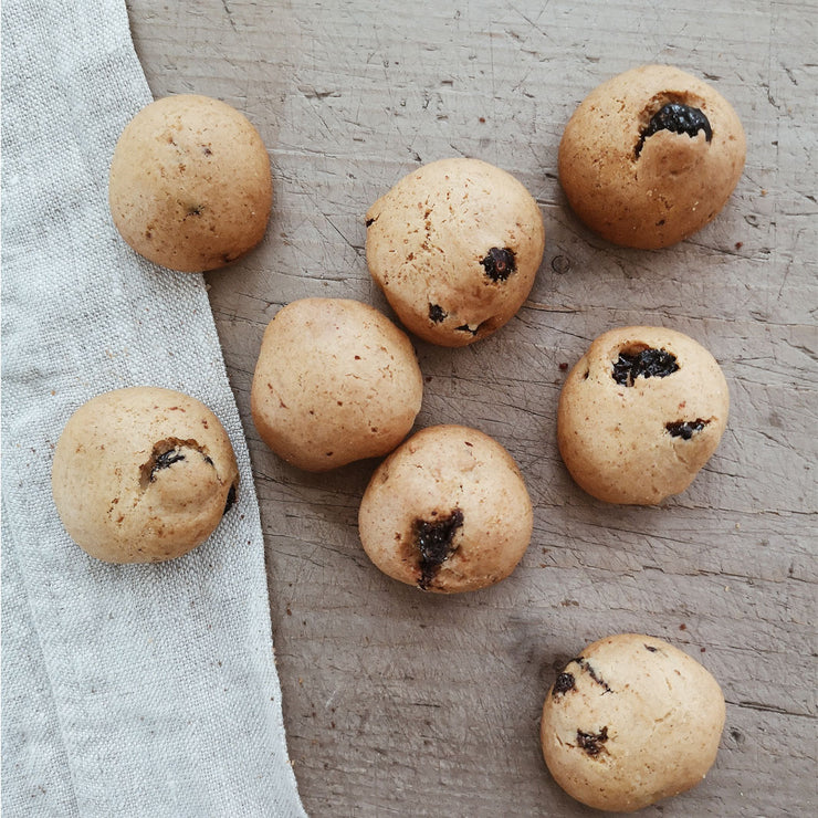 Vegan Orange & Cranberry Cookies