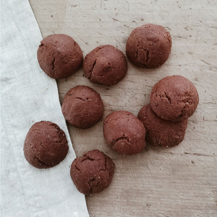 Vegan Cocoa & Hazelnut Cookies